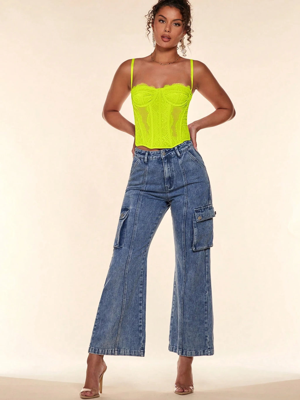Top corset feminino justo e estrutura de barbatanas estilo colete