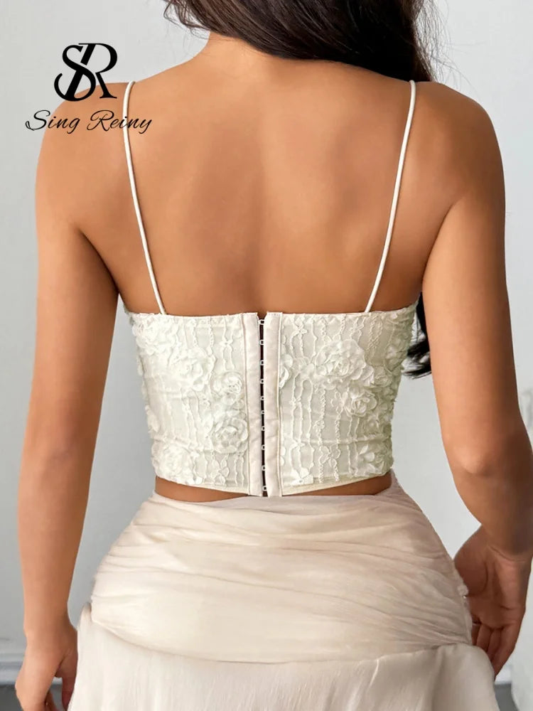 Regata Feminina com Estilo Corset