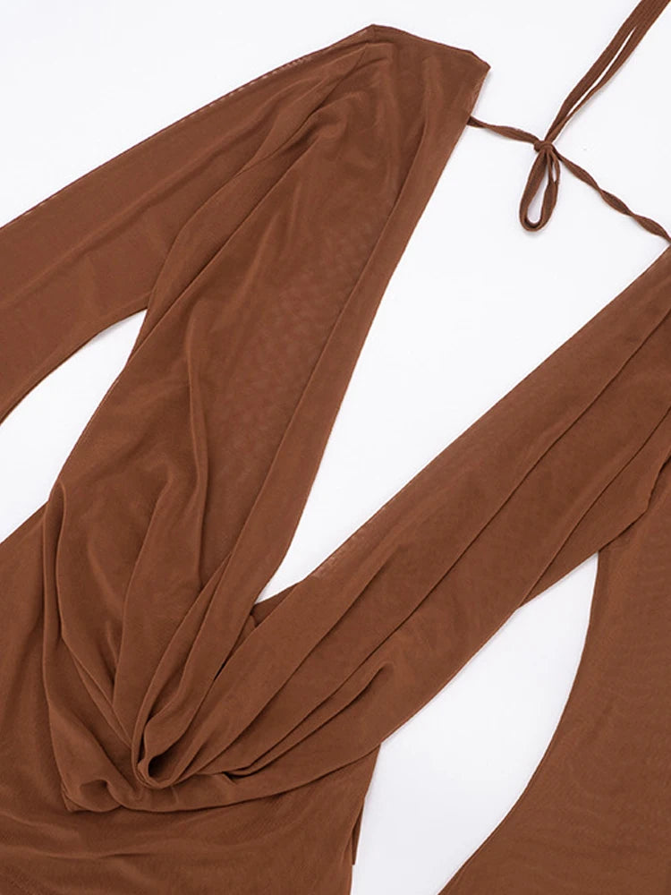 Vestido Curto Beyprern Elegante em Tule